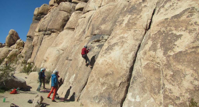 gap year rock climbing program